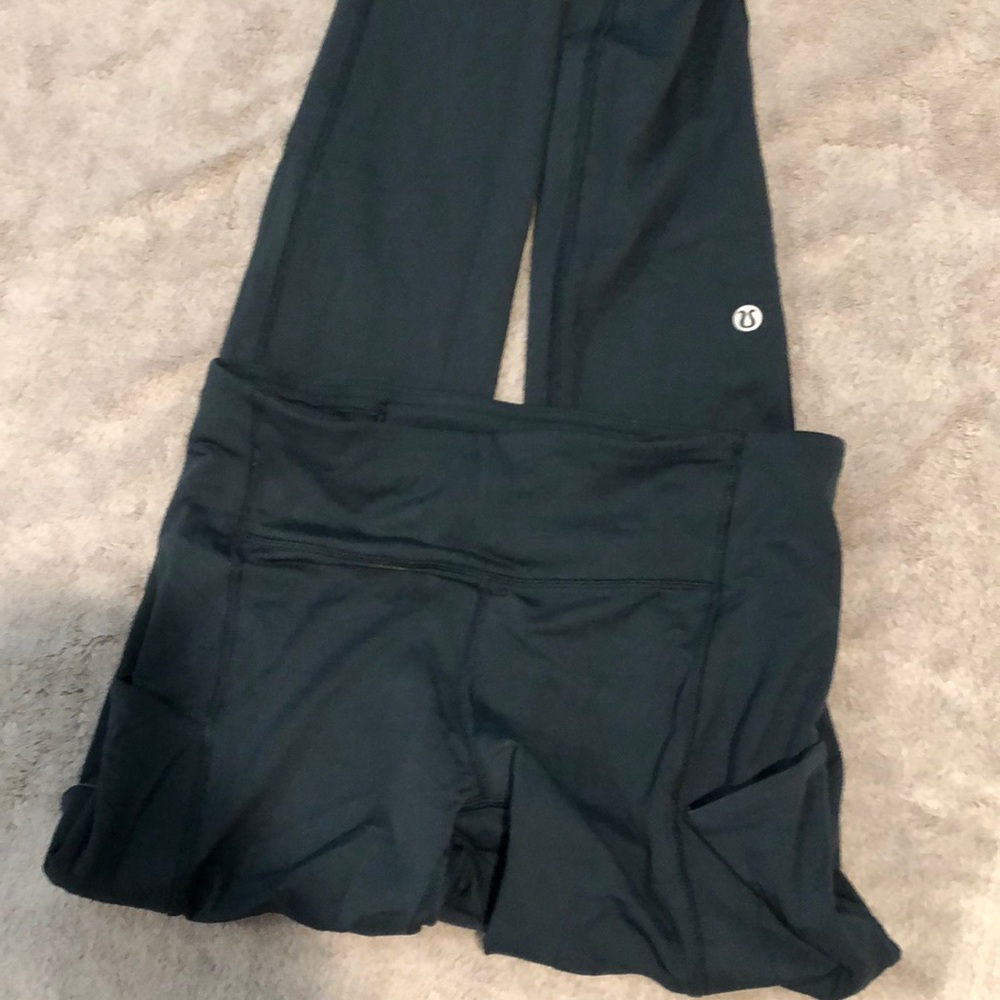 LULULEMON TEAL LEGGINGS (size 4)